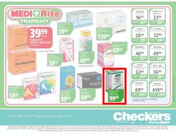 Checkers Gauteng : Health & Beauty (27 Aug - 9 Sep), page 0