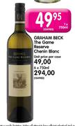 Graham Beck The Game Reserve The Chenin Blanc - 1 x 750ml 