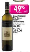 Graham Beck The Game Reserve The Chenin Blanc - 6 x 750ml 