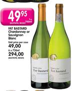 Fat Basterd Chardonnay Or Sauvignon Blanc - 6 x 750ml