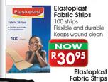 Elastoplast Fabric Strips-100 Strips