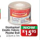 Elastoplast Elastic Fabric Plaster Roll-2.5cmx1m