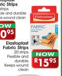 Elastoplast Fabric Strips-20 Strips