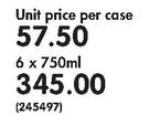 Ashbourne Sauvignon Blanc/Chardonnay-6x750ml