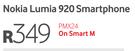 Nokia Lumia 920 Smartphone-On Smart M
