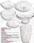 Walther Glass nadine Or Eve Footed Cake Plate-Each
