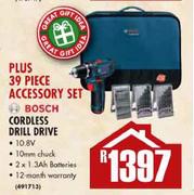 Bosch Cordless Drill Drive-10.8V