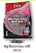 Muscle Science Muscle Mass Refill - 4 Kg
