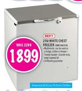 Defy White Chest Freezer(DMF290/374)-210Ltr