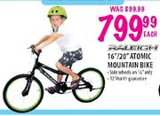 Raleigh 16/20" Atomic Mountain Bike Each