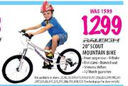 Raleigh 20" Scout Mountain Bike Each