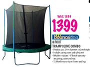 Bounce King 8 Foot Trampoline Combo