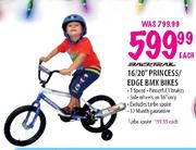 Backtral 16/20" Princess/Edge Bmx Bikes Each