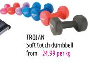 Trojan Soft Touch Dumbell-Per kg