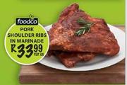 Foodco Pork Shoulder Ribs In Marinade-1Kg