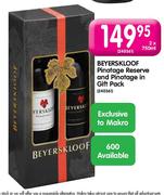 Beyerskloof Pinotage Reserve and Pinotage In Gigt Pack - 2 x 750ml