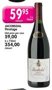 Jacobsdal Pinotage - 6 x 750ml