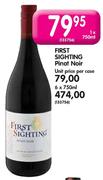 First Sighting Pinot Noir - 6 x 750ml