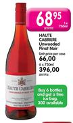 Haute Cabriere Unwooded Pinot Noir - 1 x 750ml