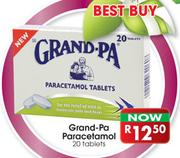 Grand-Pa Paracetamol Tablets-20's