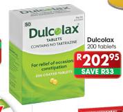 Dulcolax Tablets-200's