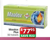 Maalox Plus Tablets-50's