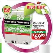 Citro-Soda Granules-120g x 2