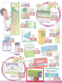Dis-Chem : Focus On Healthy Living (Valid Until 13 Oct 2013 While stocks last), page 34