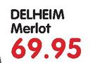 Delheim Merlot-1x750ml