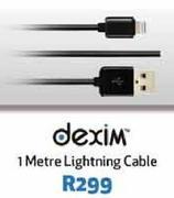 iPhone 5 Dexim 1 Metre Lightning Cable