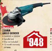 Makita 2200W Angle Grinder (GA9020)-230mm948