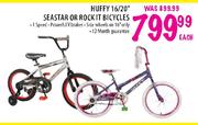 Huffy 16/20" Seastar Or Rock It Bicycles-Each