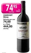 Zandvliet Shiraz-750ml