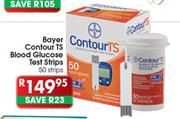 Bayer Contour TS Blood Glucose Test Strips-50 Strips