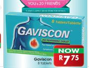 Gaviscon 8 Tablets