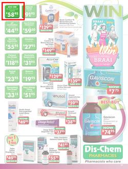 Dis-Chem : Focus On Healthy Living (Valid Until 13 Oct 2013 While stocks last), page 35