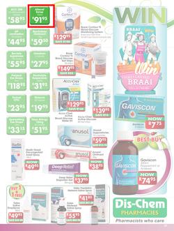 Dis-Chem : Focus On Healthy Living (Valid Until 13 Oct 2013 While stocks last), page 35