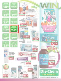 Dis-Chem : Focus On Healthy Living (Valid Until 13 Oct 2013 While stocks last), page 35