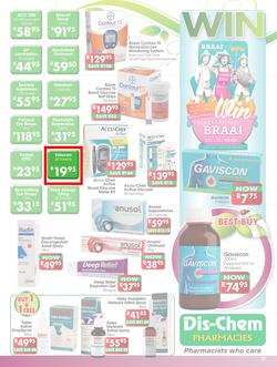 Dis-Chem : Focus On Healthy Living (Valid Until 13 Oct 2013 While stocks last), page 35