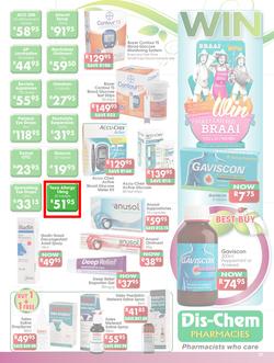Dis-Chem : Focus On Healthy Living (Valid Until 13 Oct 2013 While stocks last), page 35