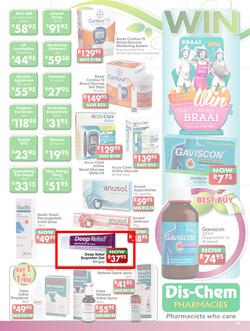 Dis-Chem : Focus On Healthy Living (Valid Until 13 Oct 2013 While stocks last), page 35