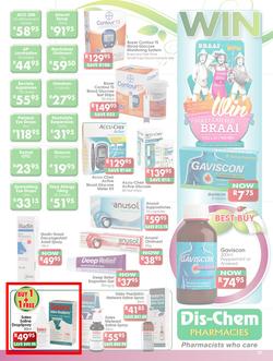 Dis-Chem : Focus On Healthy Living (Valid Until 13 Oct 2013 While stocks last), page 35