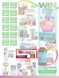Dis-Chem : Focus On Healthy Living (Valid Until 13 Oct 2013 While stocks last), page 35