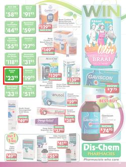 Dis-Chem : Focus On Healthy Living (Valid Until 13 Oct 2013 While stocks last), page 35