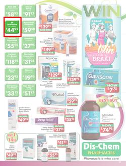 Dis-Chem : Focus On Healthy Living (Valid Until 13 Oct 2013 While stocks last), page 35