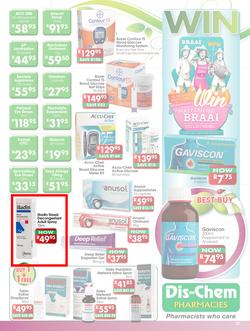 Dis-Chem : Focus On Healthy Living (Valid Until 13 Oct 2013 While stocks last), page 35
