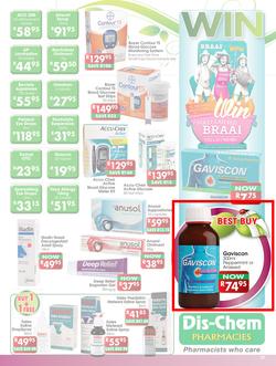 Dis-Chem : Focus On Healthy Living (Valid Until 13 Oct 2013 While stocks last), page 35