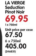 La Vierge Seduction Pinot Noir-6X750ml