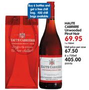 Haute Cabriere Unwooded Pinot Noir-1X750ml