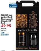 Bellingham Ancient Earth Pinotage With Glass In Gift Pack-1X750ml